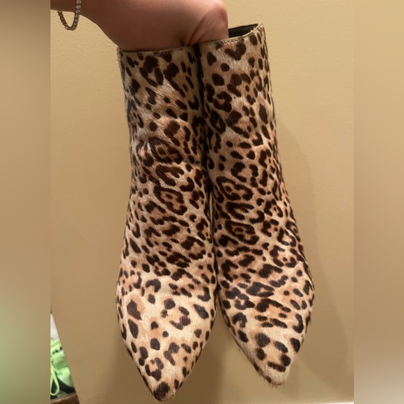 Sam Edelman cheetah print cow hair boots - Picture 4 of 4